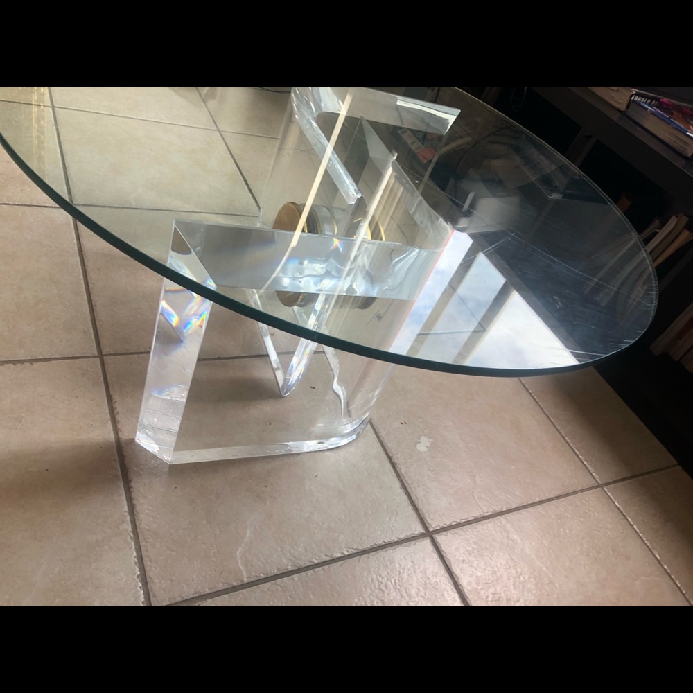 Glass Coffee Table - Picture 4 of 4
